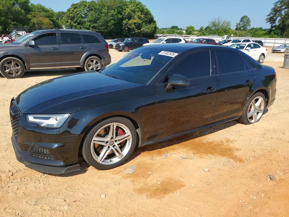 2017 Audi A4 VIN WAUPNAF43HA170744 COPART salvage auction — FRONT END, Nc - Salvage Certificate Of Title, sold $175 on 2026-07-27 (photo 1)