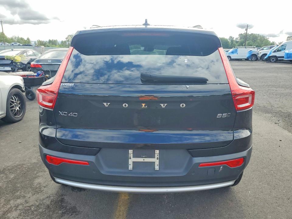 2025 Volvo Xc40 VIN YV4L12UJ4S2466110 COPART salvage auction — FRONT END, Or - Salvage Title Certificate, sold $5,000 on 2026-08-17 (photo 6)