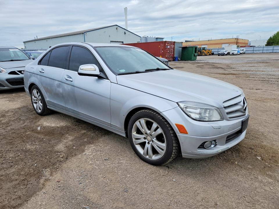 2008 Mercedes-benz C class VIN WDDGF54X38F066154 COPART salvage auction — MINOR DENT/SCRATCHES, ON - PERMIT NO BRAND - UNFIT, sold $450 on 2026-07-21 (photo 4)