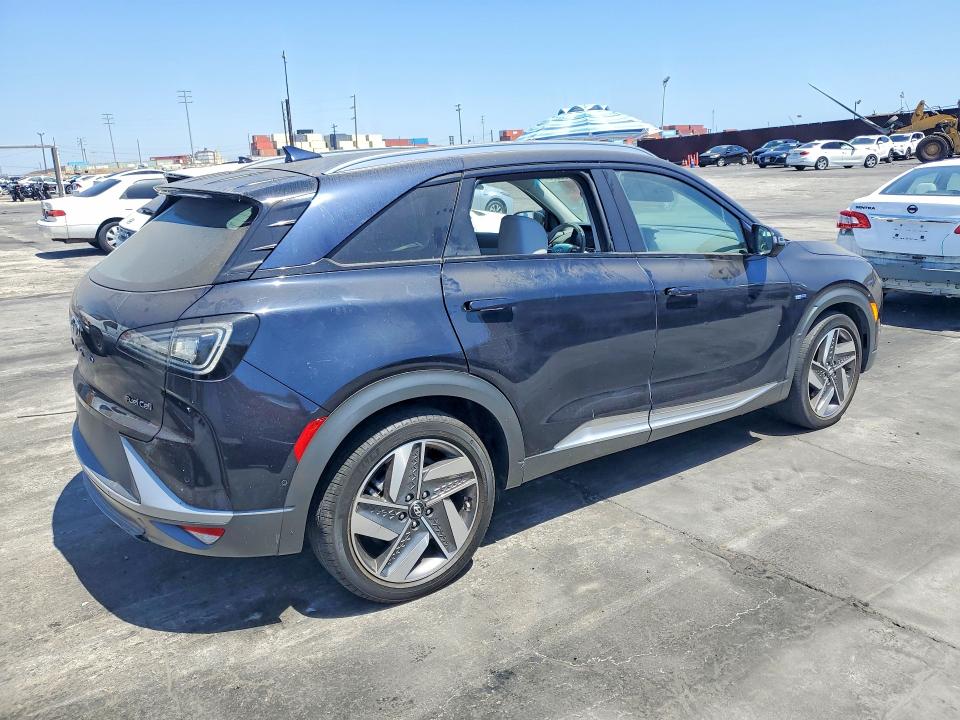 2022 Hyundai Nexo VIN KM8J84A6XNU022090 COPART salvage auction — NORMAL WEAR, CA - SALVAGE CERTIFICATE, sold $850 on 2026-07-16 (photo 3)