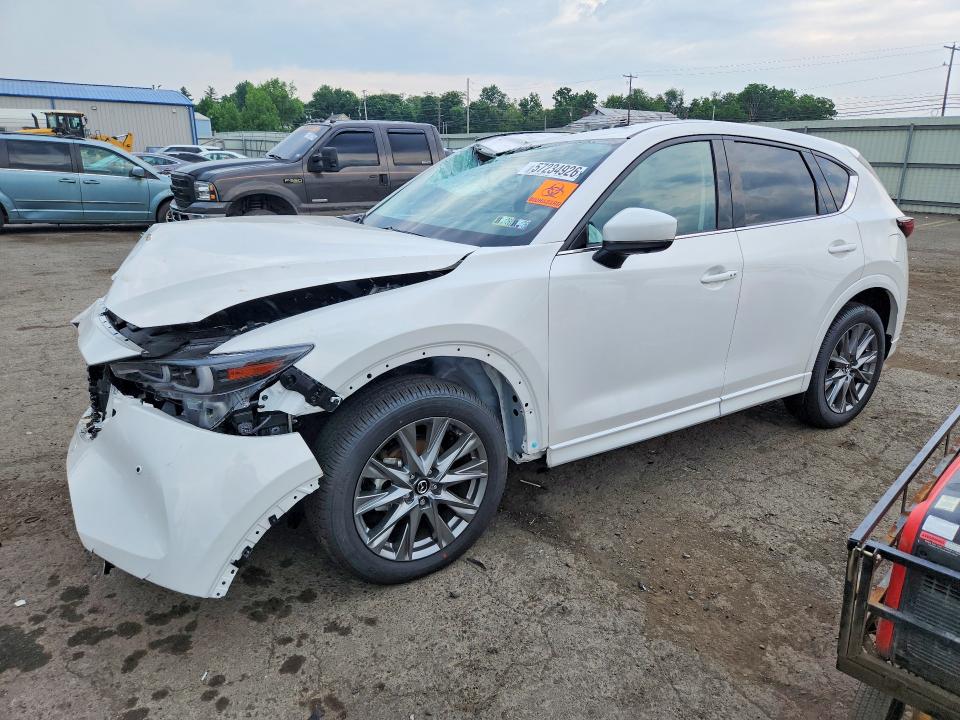 2025 Mazda VIN JM3KFBEM1S0725891 COPART salvage auction — FRONT END, PA - CERTIFICATE OF SALVAGE, sold $7,100 on 2026-07-02 (photo 1)