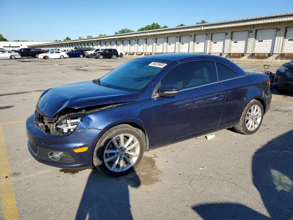 2012 Volkswagen Eos VIN WVWBW7AH7CV005384 COPART salvage auction — FRONT END, Ky - Cert Of Title-Salvage, sold $775 on 2026-07-09 (photo 1)