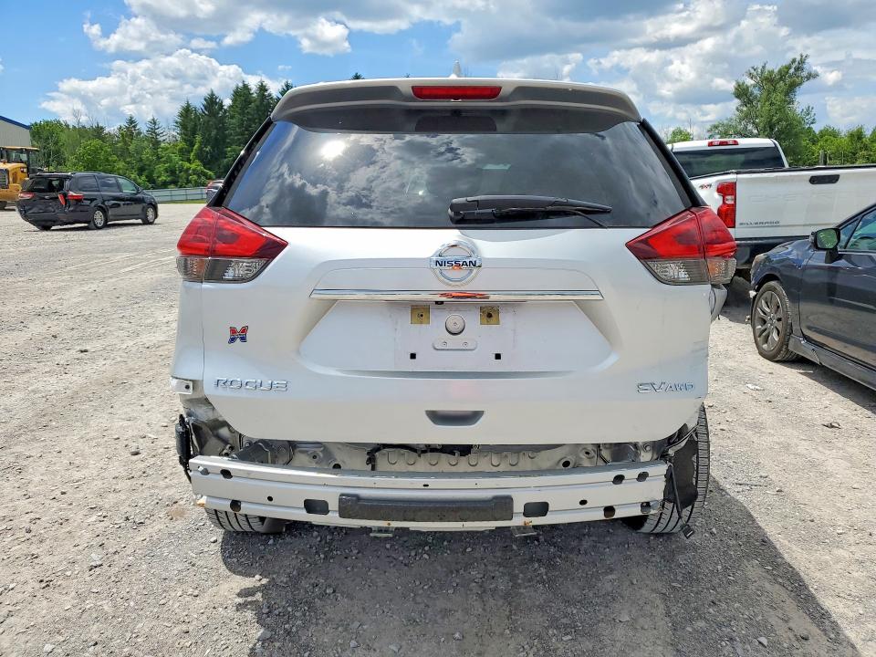 2019 Nissan Rogue VIN KNMAT2MV3KP511967 COPART salvage auction — REAR END, Ny - Mv-907A Salvage Certificate, sold $3,200 on 2026-07-20 (photo 6)