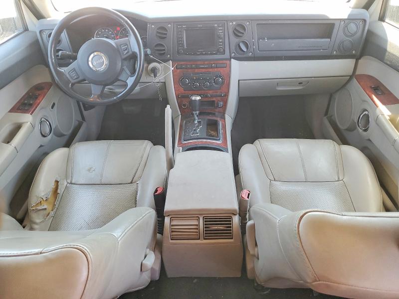 2006 Jeep Commander VIN 1J8HH58N16C300719 COPART salvage auction — FRONT END, Nv - Salvage Title, sold $125 on 2026-07-02 (photo 8)