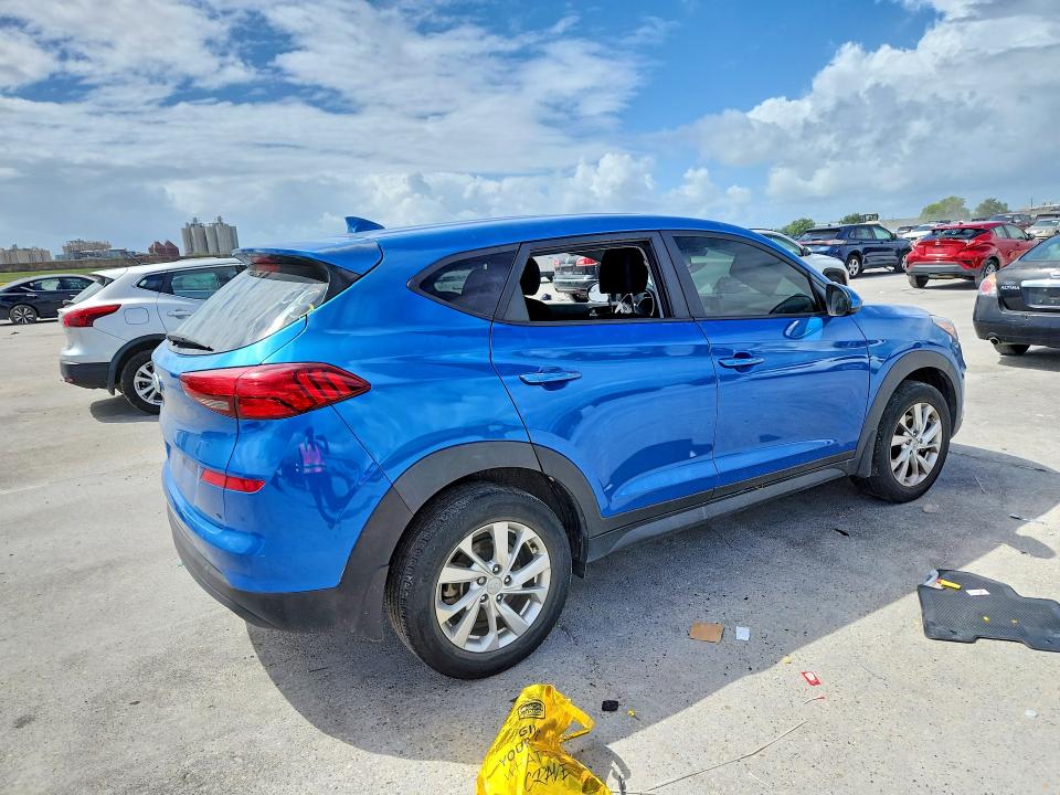 2021 Hyundai Tucson VIN KM8J23A4XMU292798 COPART salvage auction — MINOR DENT/SCRATCHES, La - Cert Of Title-Salvage, sold $3,850 on 2026-07-08 (photo 3)