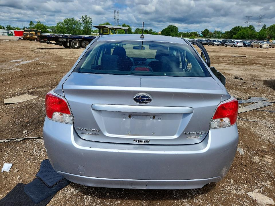2012 Subaru VIN JF1GJAC68CH013351 COPART salvage auction — SIDE, Il - Salvage Certificate, sold $1,100 on 2026-07-30 (photo 6)