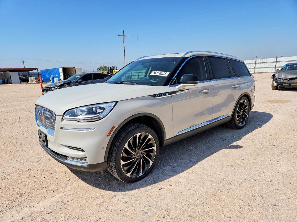 2024 Lincoln Aviator VIN 5LM5J7XC3RGL01001 — COPART salvage auction photo