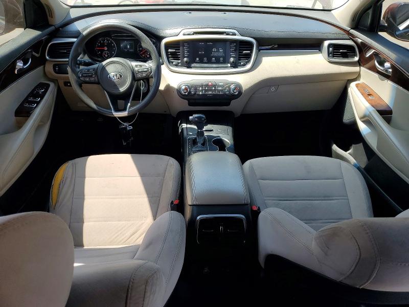 2018 Kia Sorento VIN 5XYPG4A3XJG347731 COPART salvage auction — VANDALISM, CA - SALVAGE CERTIFICATE, sold $3,400 on 2026-07-06 (photo 8)