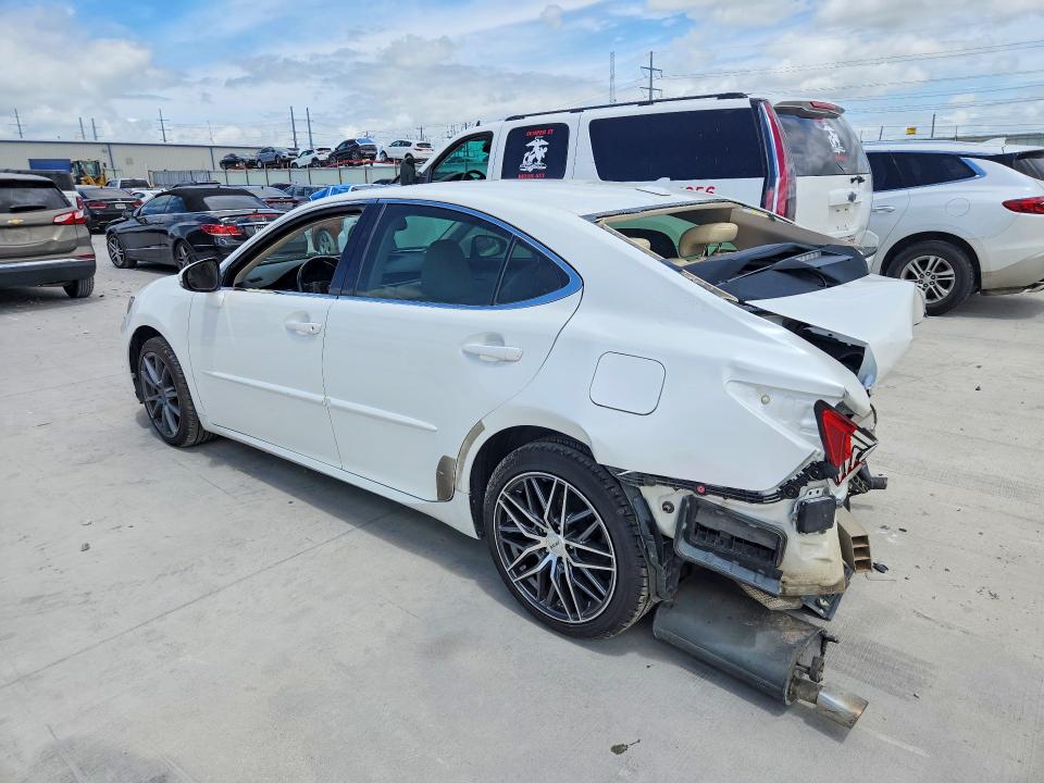 2013 Lexus ES VIN JTHBK1GG4D2023298 COPART salvage auction — REAR END, Tx - Salvage Vehicle Title, sold $1,600 on 2026-07-14 (photo 2)