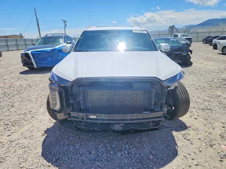 2020 Hyundai Palisade VIN KM8R5DHEXLU044919 COPART salvage auction — FRONT END, Ut - Salvage Certificate, sold $6,600 on 2026-07-24 (photo 5)