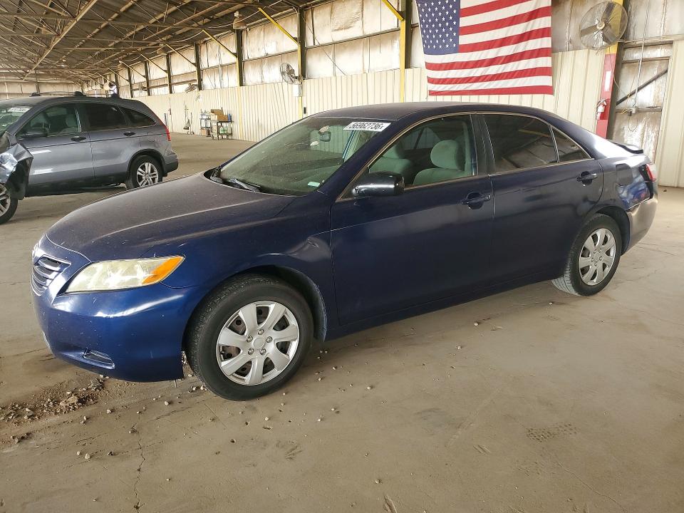 2007 Toyota Camry VIN JTNBE46KX73017922 COPART salvage auction — REAR END, Az - Cert Of Title - Salvage, sold $1,350 on 2026-07-13 (photo 1)