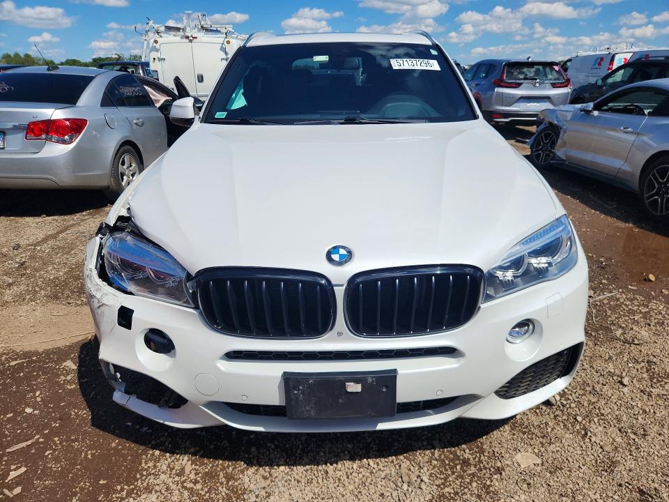 2017 BMW X5 VIN 5UXKR0C35H0V81221 COPART salvage auction — FRONT END, Wv - Salvage Certificate, sold $3,700 on 2026-07-14 (photo 5)
