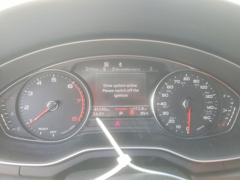2021 Audi VIN WAUDACF55MA007123 COPART salvage auction — FRONT END, Tn - Salvage Certificate, sold $12,500 on 2026-07-02 (photo 9)