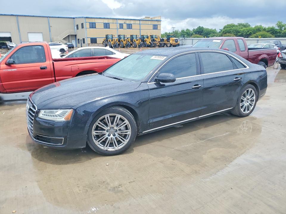 2015 Audi A8 VIN WAU3GAFD6FN031318 — COPART salvage auction photo