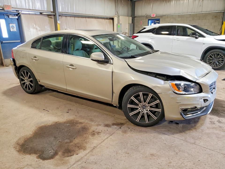 2017 Volvo S60 VIN LYV402TK5HB128968 COPART salvage auction — ROLLOVER, Pa - Certificate Of Salvage, sold $825 on 2026-07-06 (photo 4)
