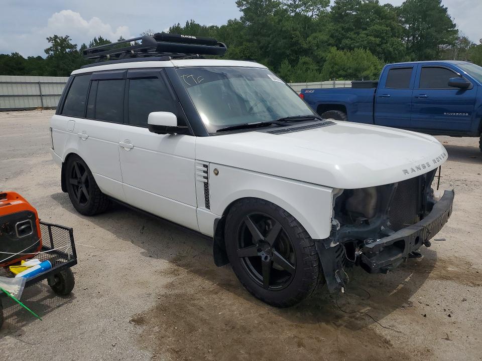 2012 Land rover VIN SALMF1D44CA391065 COPART salvage auction — FRONT END, SC - CERT OF TITLE-SALVAGE, sold $1,250 on 2026-07-08 (photo 4)