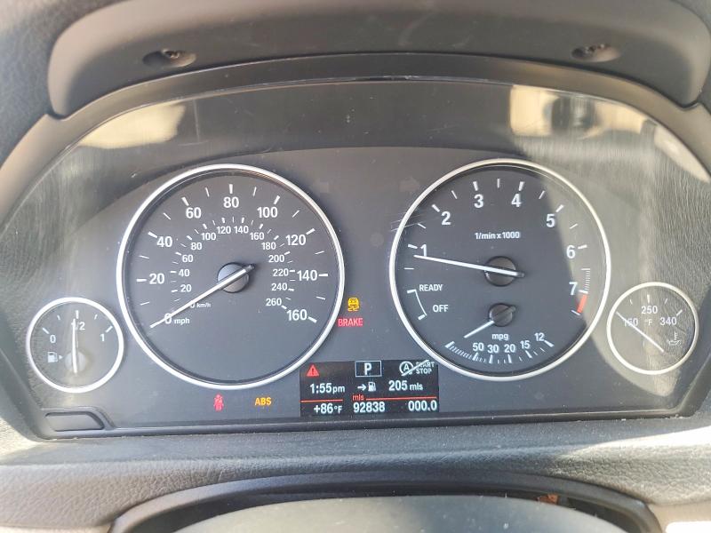2013 BMW 3er VIN WBA3B1C50DF462207 COPART salvage auction — SIDE, Ca - Salvage Certificate, sold $1,750 on 2026-07-14 (photo 9)