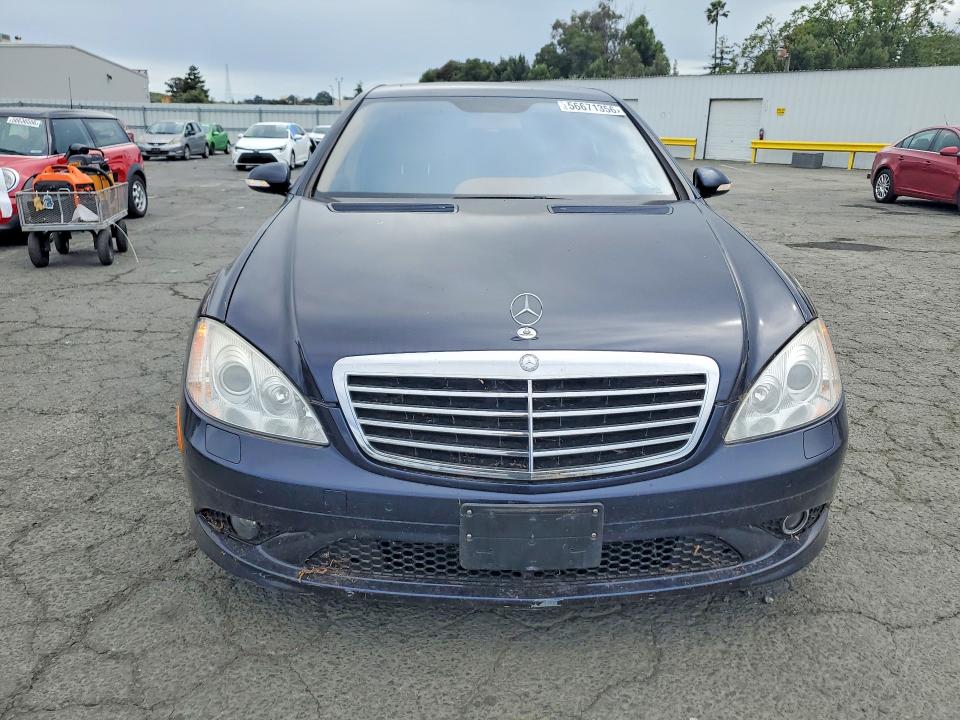 2007 Mercedes-benz S class VIN WDDNG71X87A112030 COPART salvage auction — VANDALISM, Ca - Salvage Certificate, sold $950 on 2026-07-06 (photo 5)