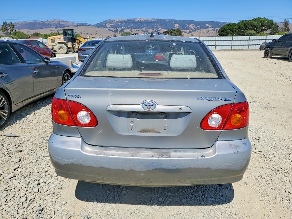 2004 Toyota Corolla VIN JTDBR32E042027184 COPART salvage auction — FRONT END, Ca - Salvage Certificate, sold $525 on 2026-07-09 (photo 6)