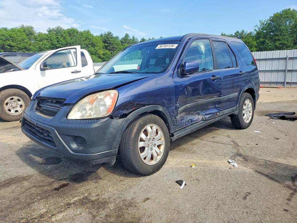 2005 Honda Cr-v VIN SHSRD78895U321504 COPART salvage auction — FRONT END, Ri - Salvage Certificate Of Title, sold $575 on 2026-07-21 (photo 1)