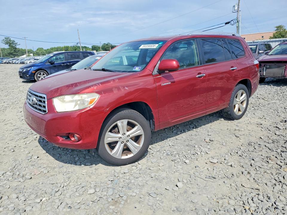 2009 Toyota Highlander VIN JTEES42A992113830 COPART salvage auction — MECHANICAL, Nj - Certificate Of Title, sold $2,150 on 2026-07-20 (photo 1)