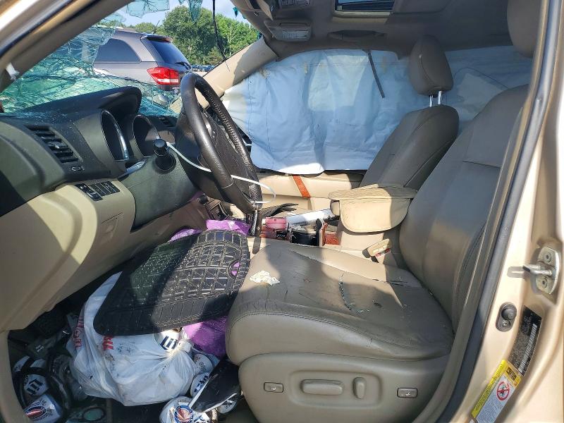 2010 Toyota Highlander VIN 5TDYK3EHXAS002110 COPART salvage auction — ALL OVER, AR - CERT OF TITLE-SALVAGE, sold $1,300 on 2026-07-13 (photo 7)