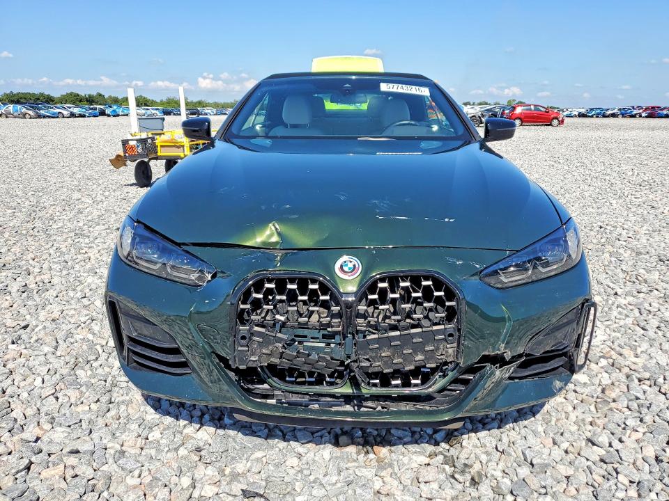 2023 BMW VIN WBA53AT02PCM23277 COPART salvage auction — FRONT END, Fl - Cert Of Title Slvg Rebuildable, sold $16,200 on 2026-07-28 (photo 5)