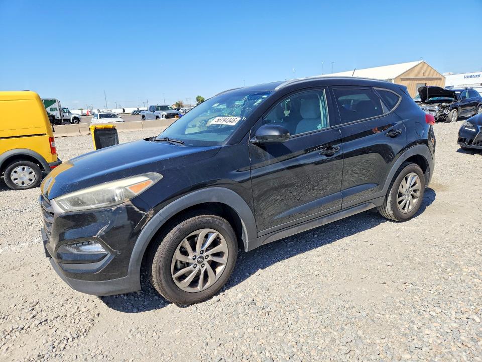 2016 Hyundai Tucson VIN KM8J33A46GU060183 COPART salvage auction — VANDALISM, Co - Public - Salvage Title, sold $2,100 on 2026-07-07 (photo 1)