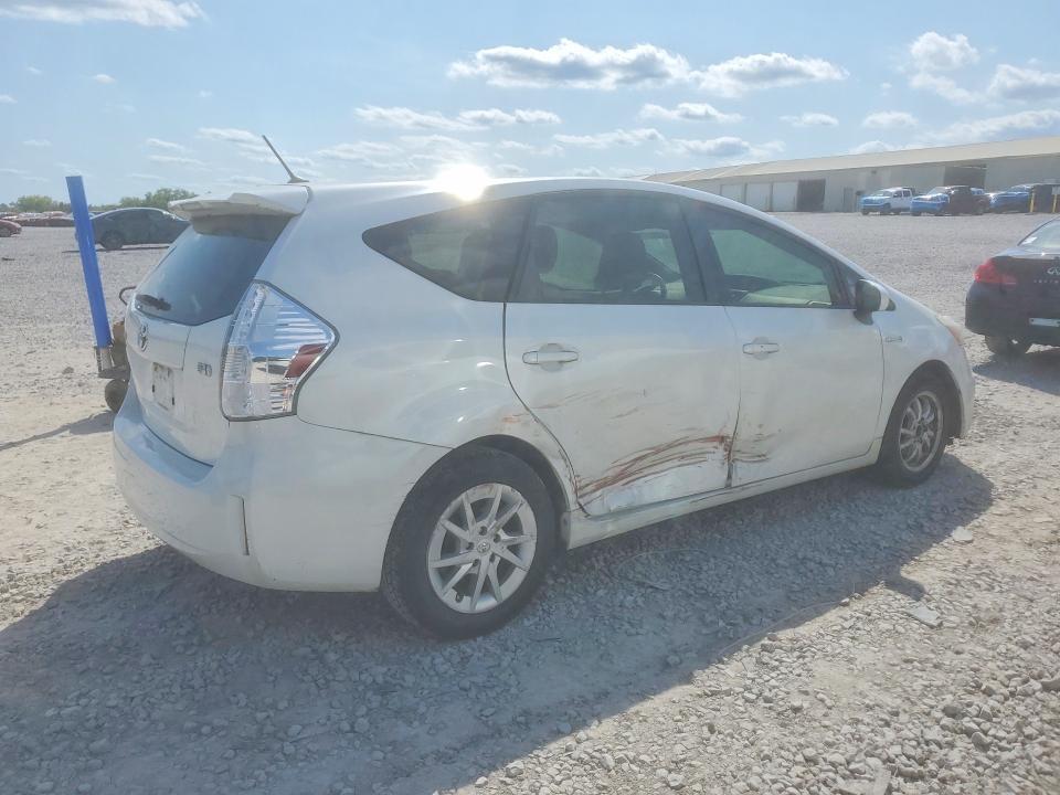 2013 Toyota Prius VIN JTDZN3EU1D3197075 COPART salvage auction — FRONT END, TN - SALVAGE CERTIFICATE, sold $2,950 on 2026-07-28 (photo 3)