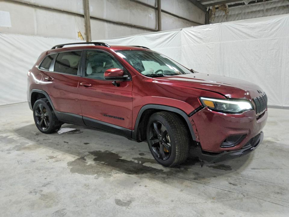 2021 Jeep Cherokee VIN 1C4PJLLB6MD221255 COPART salvage auction — FRONT END, Tn - Certificate Of Title, sold $1,400 on 2026-07-09 (photo 4)