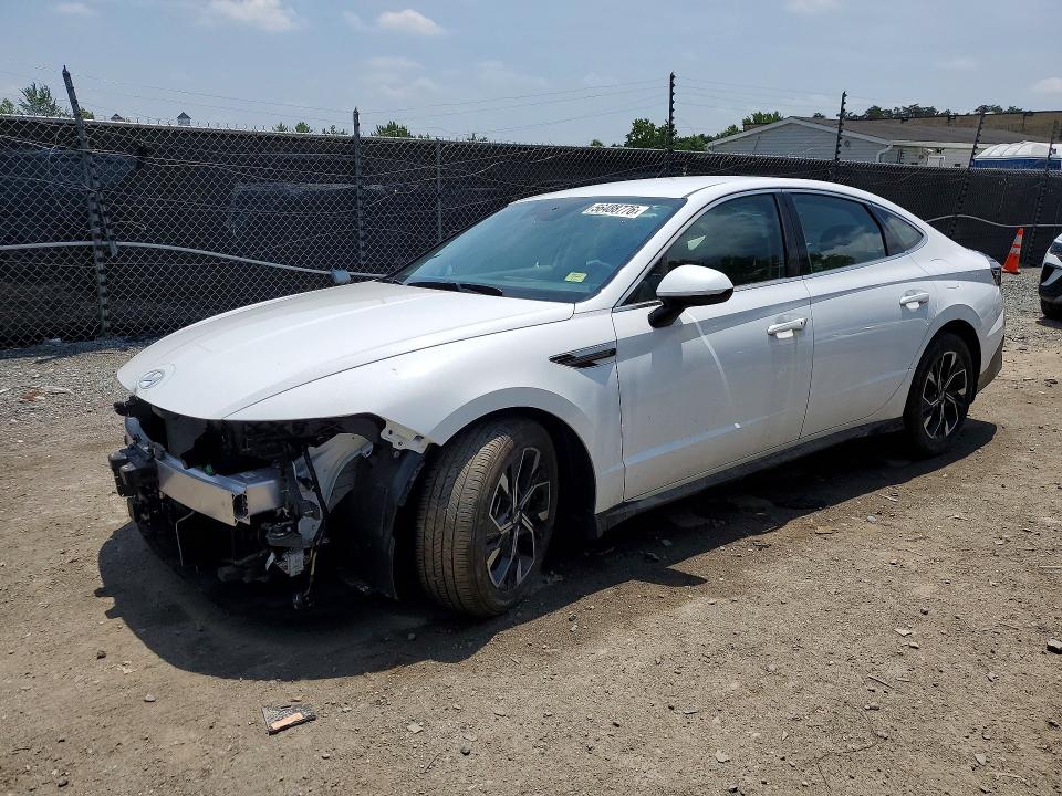 2025 Hyundai Sonata VIN KMHL64JA0SA480382 COPART salvage auction — FRONT END, Salvage Title, sold $7,600 on 2026-08-20 (photo 1)