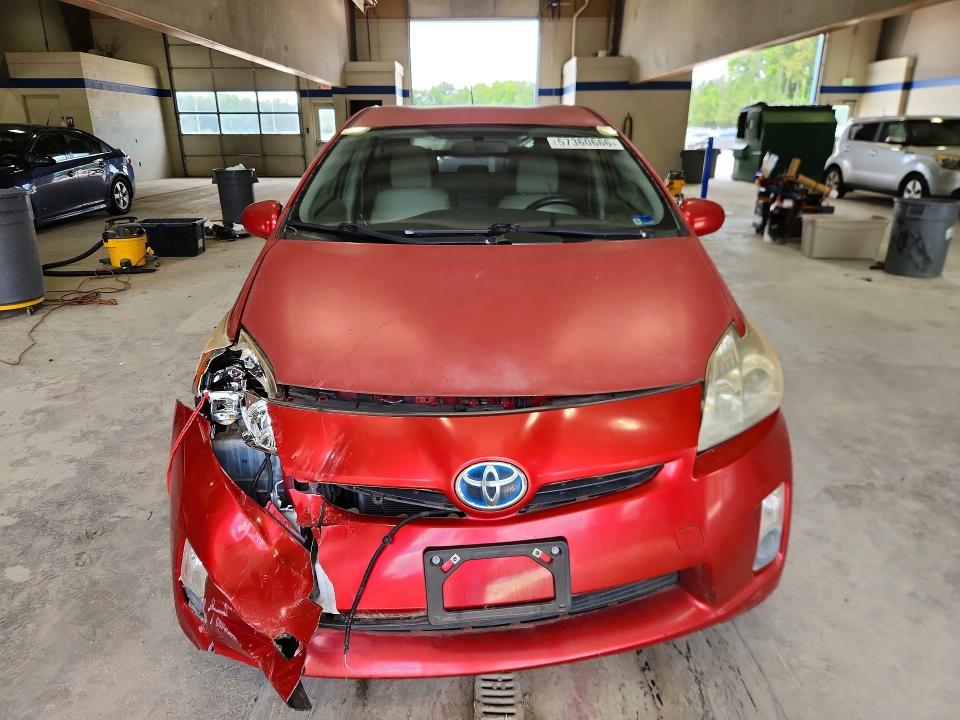 2010 Toyota Prius VIN JTDKN3DU4A5174666 COPART salvage auction — FRONT END, Va - Cert Of Title - Salvage, sold $825 on 2026-07-10 (photo 5)
