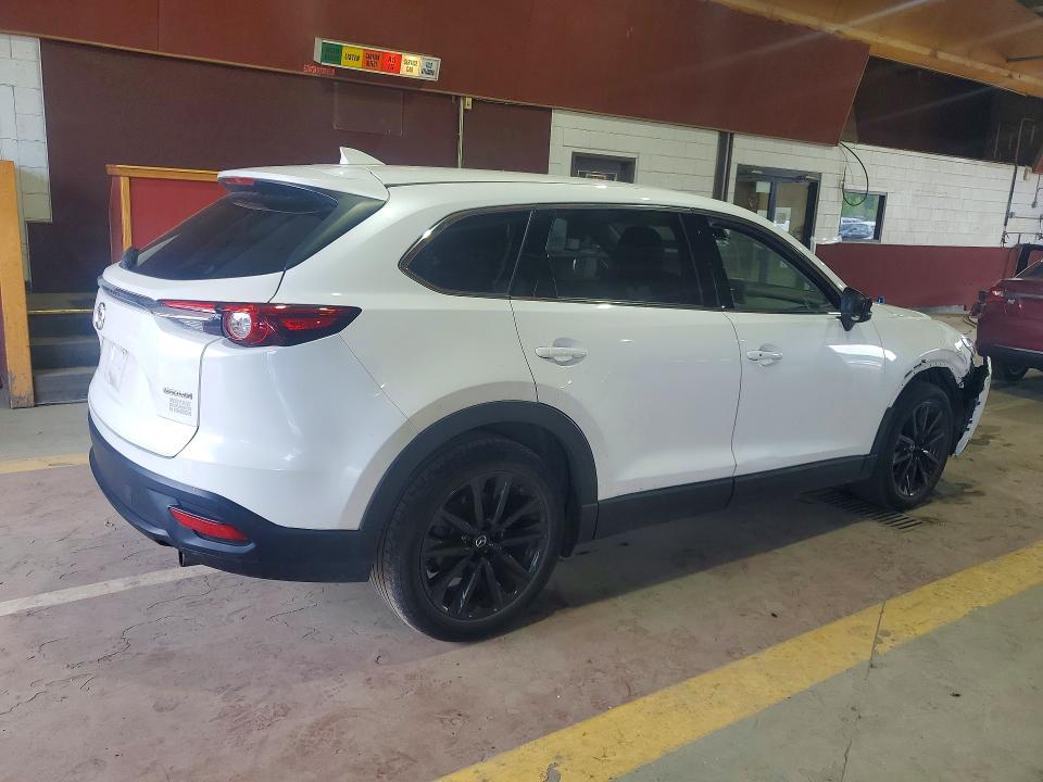 2023 Mazda Cx-9 VIN JM3TCBAY8P0653651 COPART salvage auction — FRONT END, NJ - CERTIFICATE OF TITLE, sold $13,300 on 2026-07-16 (photo 3)