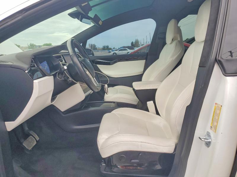 2017 Tesla Model x VIN 5YJXCBE29HF039274 COPART salvage auction — MECHANICAL, Az - Cert Of Title - Salvage, sold $7,300 on 2026-07-22 (photo 7)