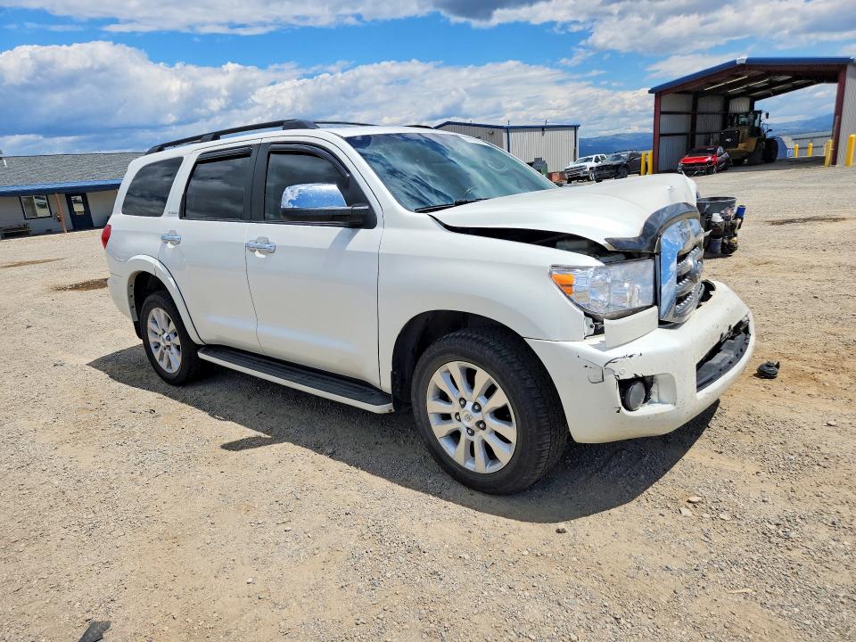 2013 Toyota VIN 5TDDW5G16DS090155 COPART salvage auction — FRONT END, MT - SALVAGE CERTIFICATE OF A VEHIC, sold $2,800 on 2026-08-04 (photo 4)