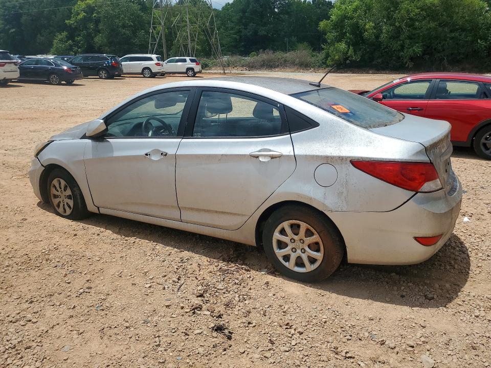 2014 Hyundai Accent VIN KMHCT4AE4EU665680 COPART salvage auction — FRONT END, Nc - Dealer Only Salvage Title, sold $300 on 2026-07-20 (photo 2)