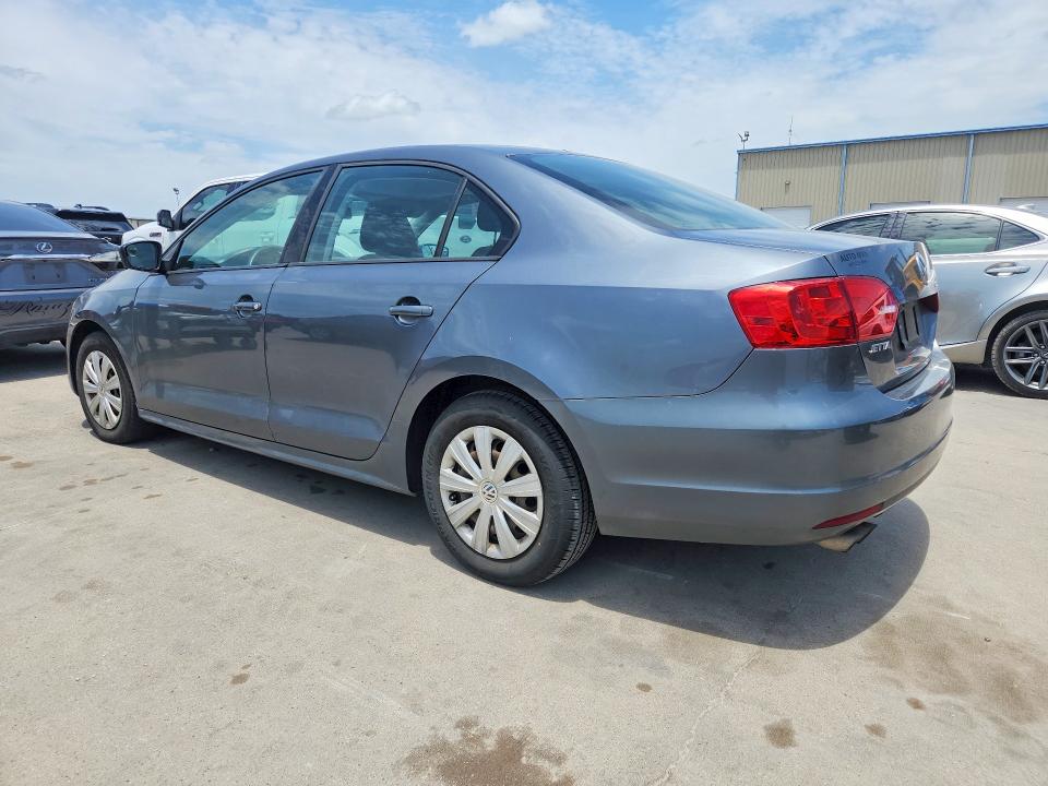 2014 Volkswagen Jetta VIN 3VW2K7AJ7EM361536 COPART salvage auction — FRONT END, Tx - Certificate Of Title, sold $725 on 2026-07-02 (photo 2)