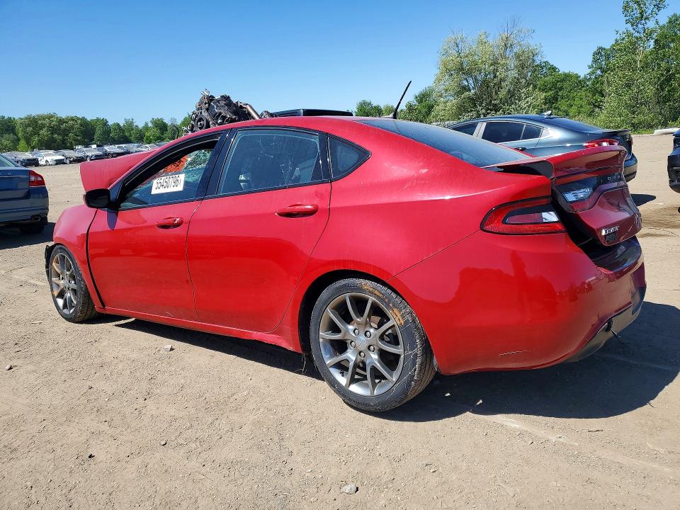 2014 Dodge Dart VIN 1C3CDFBB2ED860568 COPART salvage auction — FRONT END, Oh - Cert Of Title-Salvage, sold $125 on 2026-07-09 (photo 2)