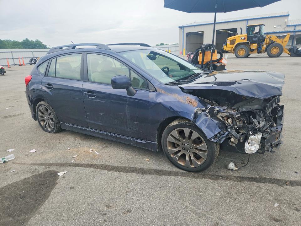 2014 Subaru Impreza VIN JF1GPAL64EH298471 COPART salvage auction — FRONT END, Me - Cert Of Title-Salvage Collisio, sold $350 on 2026-07-06 (photo 4)