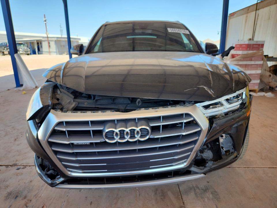 2018 Audi Q5 VIN WA1BNAFYXJ2217455 COPART salvage auction — FRONT END, AZ - CERT OF TITLE - SALVAGE, sold $7,999 on 2026-07-25 (photo 5)