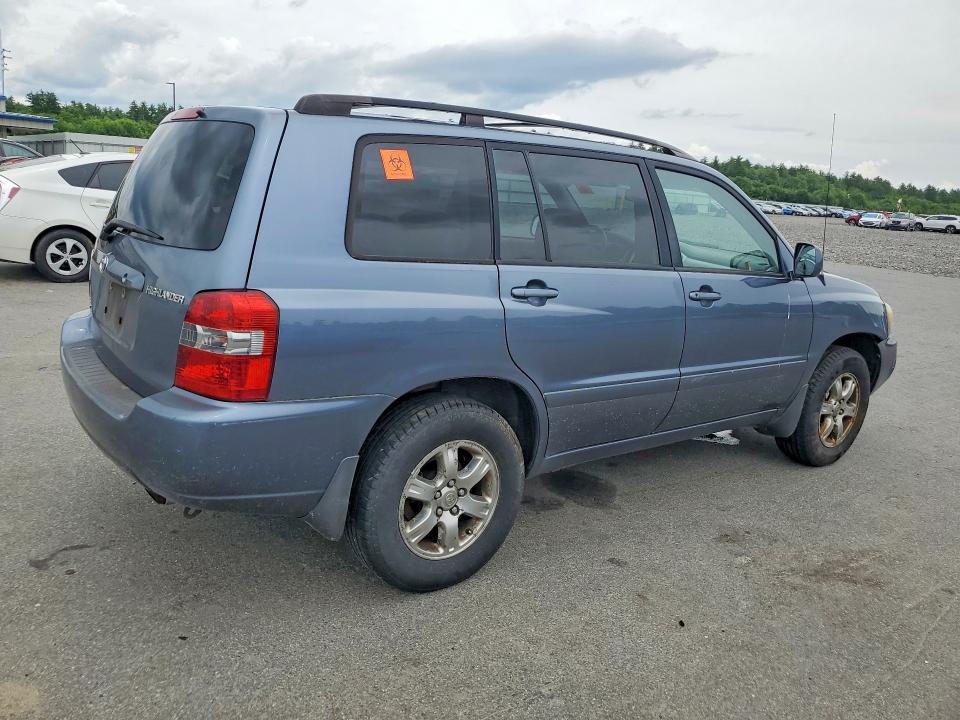 2005 Toyota Highlander VIN JTEEP21A050134823 COPART salvage auction — FRONT END, Me - Certificate Of Title, sold $825 on 2026-07-14 (photo 3)