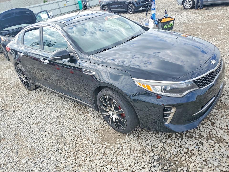 2016 Kia Optima VIN 5XXGV4L27GG020033 COPART salvage auction — WATER/FLOOD, Oh - Cert Of Title-Salvage Flood, sold $250 on 2026-07-17 (photo 4)