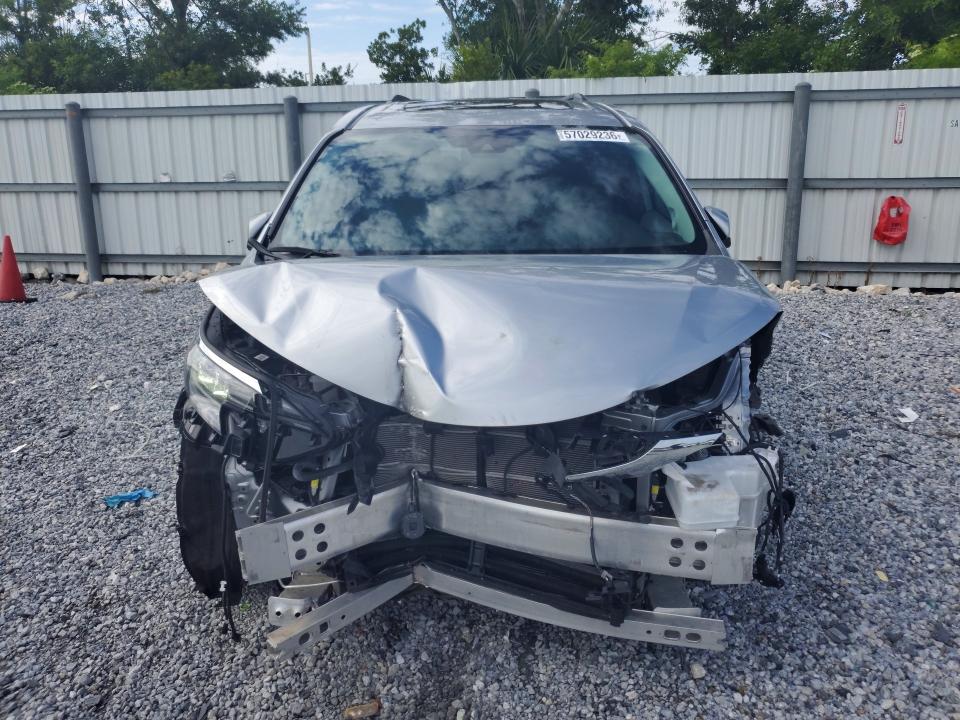 2025 Toyota Sienna VIN 5TDJRKEC8SS269050 COPART salvage auction — FRONT END, Fl - Certificate Of Destruction, sold $15,800 on 2026-07-31 (photo 5)