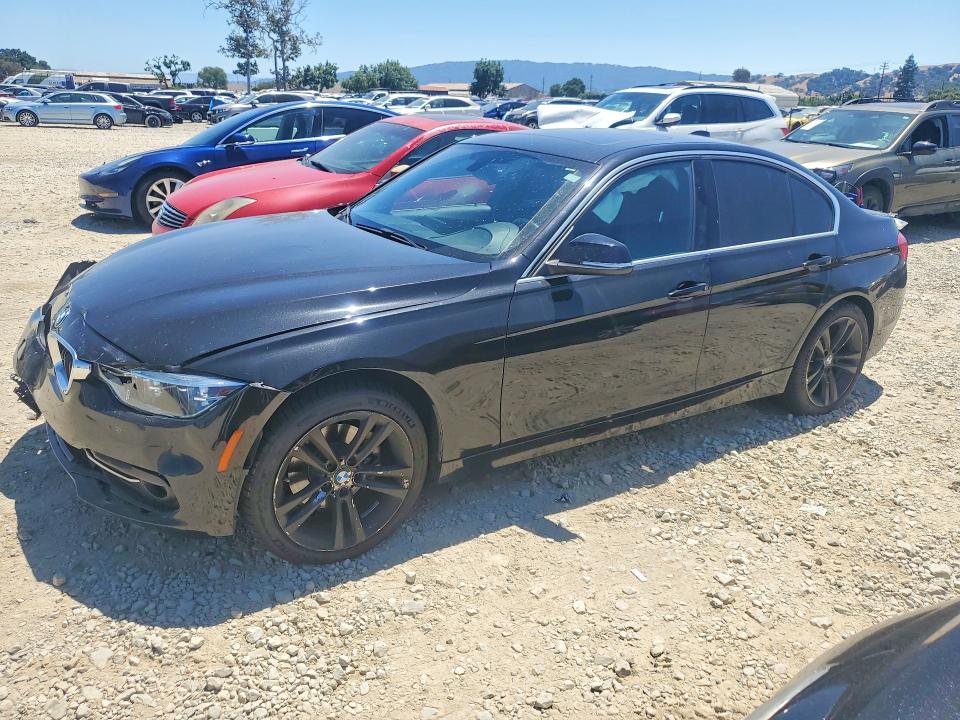 2018 BMW VIN WBA8E5C57JA507480 COPART salvage auction — FRONT END, Ca - Salvage Certificate, sold $60 on 2026-07-21 (photo 1)