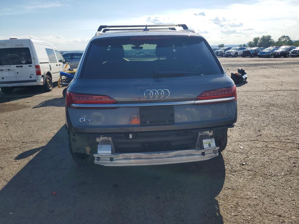 2021 Audi Q7 VIN WA1LJAF72MD021655 COPART salvage auction — REAR END, PA - CERTIFICATE OF SALVAGE, sold $15,400 on 2026-07-02 (photo 6)
