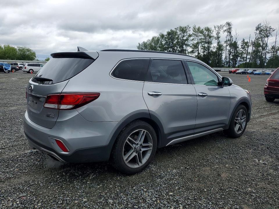 2017 Hyundai Santa fe VIN KM8SRDHF4HU238660 COPART salvage auction — MECHANICAL, Mt - Certificate Of Title, sold $2,700 on 2026-07-20 (photo 3)