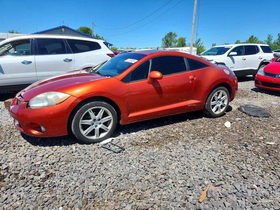 2007 Mitsubishi ECLIPSE VIN 4A3AK34TX7E013644 COPART salvage auction — FRONT END, Il - Salvage Certificate, sold $250 on 2026-08-03 (photo 1)