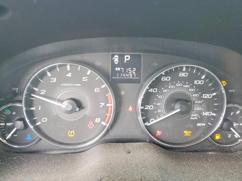 2011 Subaru Outback VIN 4S4BRBLC3B3416234 COPART salvage auction — FRONT END, CA - SALVAGE CERTIFICATE, sold $700 on 2026-07-29 (photo 9)