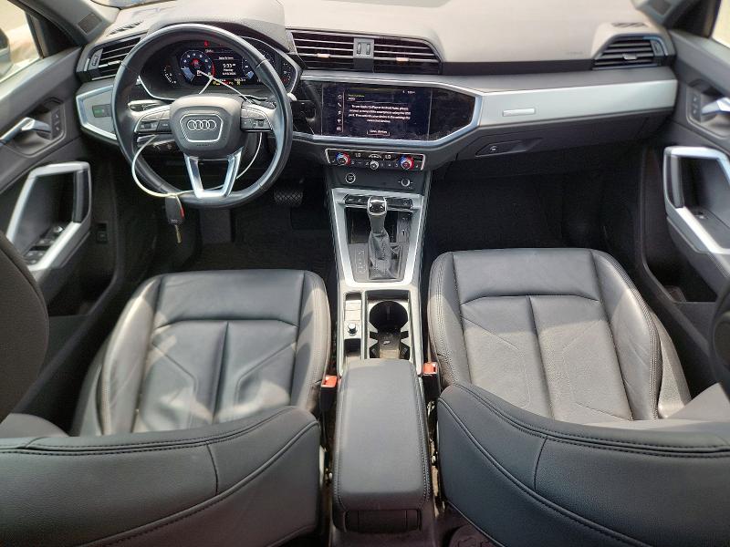 2021 Audi Q3 VIN WA1DECF31M1080652 COPART salvage auction — FRONT END, Ny - Mv-907A Salvage Certificate, sold $6,500 on 2026-07-20 (photo 8)
