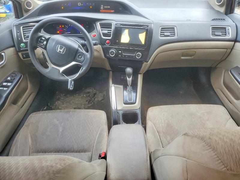 2014 Honda Civic VIN 19XFB2F88EE033999 COPART salvage auction — FRONT END, GA - CERTIFICATE OF TITLE, sold $1,650 on 2026-07-02 (photo 8)